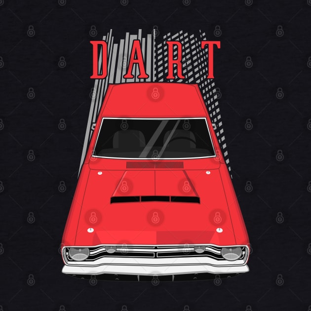 Dodge Dart 1968 - charger red by V8social